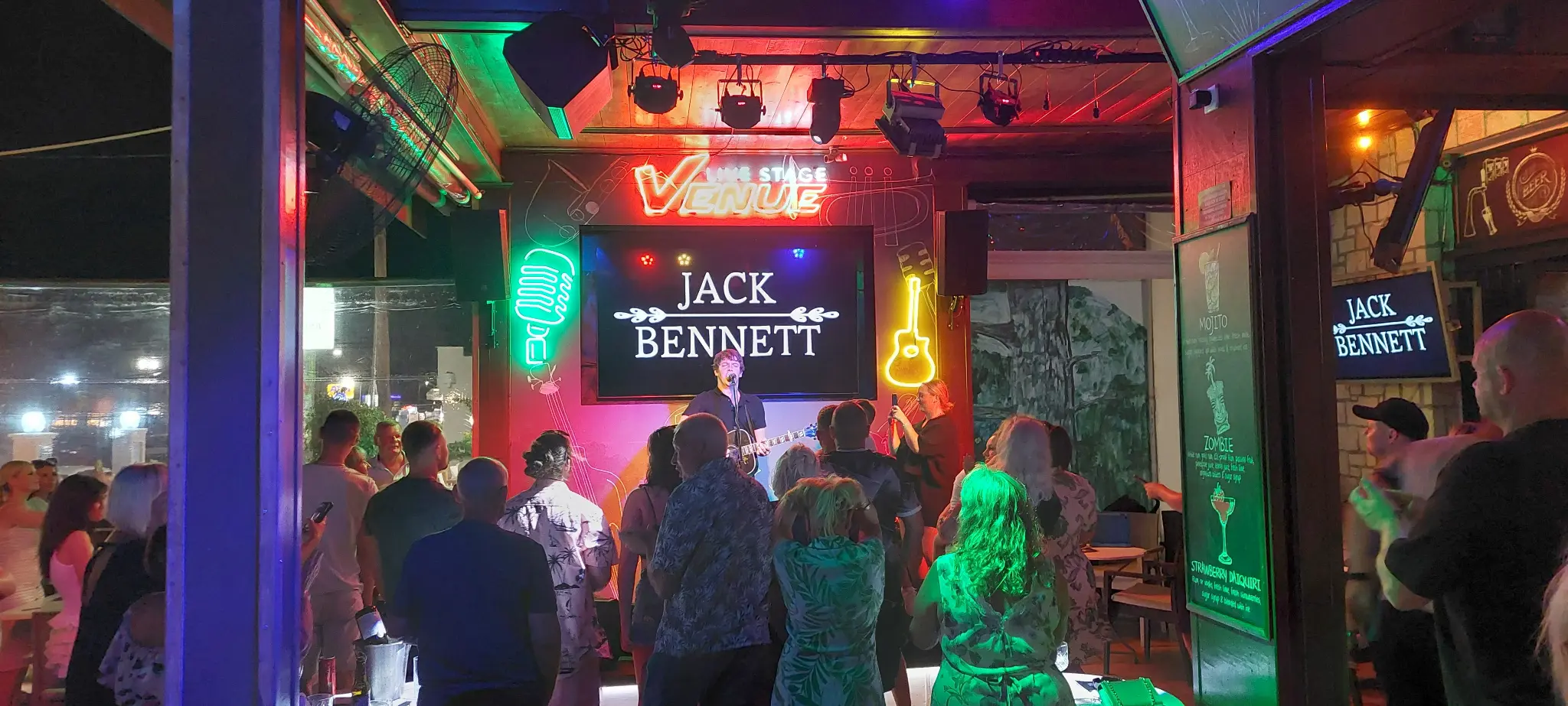 Jack Bennett Live Tribute at Venue Bar Kalamaki